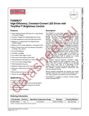 FAN5333ASX datasheet  